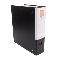 Daehungsasa合紙D環 A4活頁夾 3孔, 黑色的, 1個