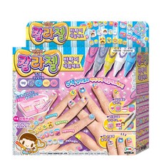 MIMI WORLD Angel E Color Gel Glitter Nail Set, 混色