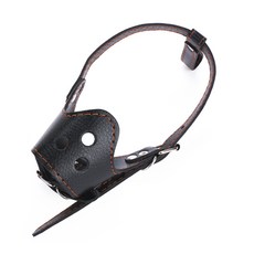 슈퍼식스 반려견 입 마스크 XL, 블랙, 1개