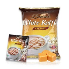 即溶白咖啡 焦糖風味, 20g, 10包, 20袋