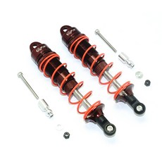 GPM鋁製前避震器 110mm RC避震器 10入組, BR, 1套