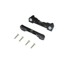 GPM ALUMINIUM FRONT LOWER SUSPENSION MOUNT RC카 바디부품 6p, BK, 1세트