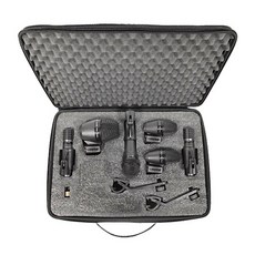 SHURE 舒爾 鼓話筒套組 PGADRUMKIT6, 黑色的, 1套
