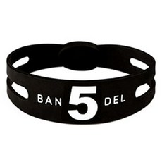 반델 넘버팔찌, 5(블랙), 1개