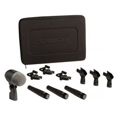 SHURE 舒爾 爵士鼓麥克風組 DMK57-52, 黑色, 1套