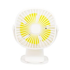나오테크 클립형 무드등 선풍기, NAO-D4040F, 화이트