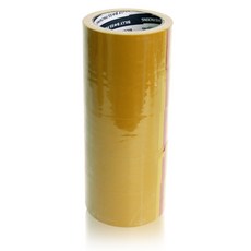 보스 THE 튼튼한 경포장용53MIC 박스테이프 48mm x 40m, 미색, 5개