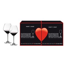 Riedel Heart to Heart 黑皮諾紅酒杯, 770ml, 2個