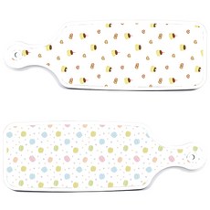 Roem Design 上菜砧板 2入 馬卡龍組合, 馬卡龍, 布丁, 1套