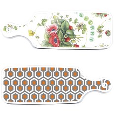 ROEM DESIGN 上菜砧板 閃亮圖案 2件組, 閃亮圖案, 野草莓圖案, 1套