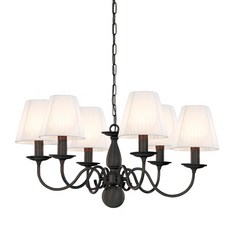 샛별하우스 뉴클래식 6등 샹들리에, 혼합 색상