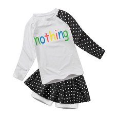 GOING KIDS 女童款時尚防曬泳衣裙子組