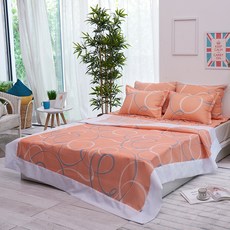 milk design 涼感人造絲涼被寢具組