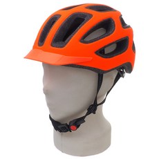 우벡스 시티E 자전거 헬멧, neon orange mat, 52-57cm