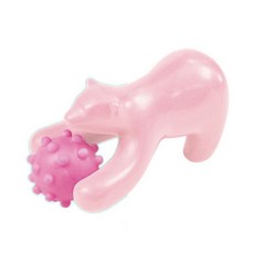 Interior Company 北極熊按摩滾輪, 粉紅色, 1個