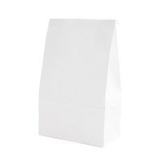 Bom91 紙袋 小, 白色, 100個
