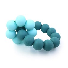 AGAFURA 串珠固齒器, 深薄荷綠, 1組