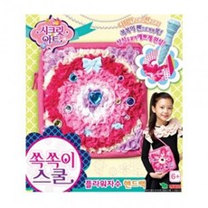 6BROTHERS BADUK Young Industry Secret Art Sokssok 學校花朵刺繡手提包（81060）玩具幼兒園女孩男孩禮物幼兒日托玩具, 混色