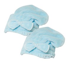 더자카 큰리본 머리 가운 25 x 33 cm, Y261LBBE008, 2개