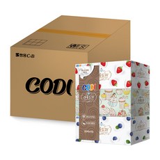 CODI Areumdeuri 天然紙漿面紙 2層 200抽, 6入, 4個