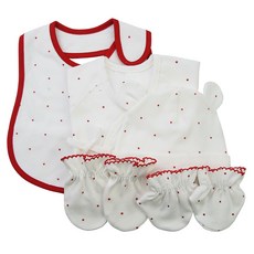 babybear 新生兒星星點點服飾5件組