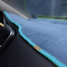 블루코드 섀미 파스텔 네이비 메탈로고 대쉬보드커버, 니로 센터 무, 스카이