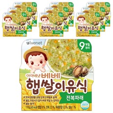 ivenet 艾唯倪 孩童即食副食品 適用9個月以上, 鮑魚紫菜口味, 10個