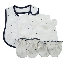 babybear 新生兒星星點點服飾5件組