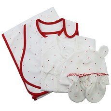 babybear 新生兒星星點點服飾5件組