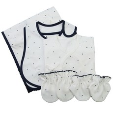 babybear 新生兒星星點點服飾5件組