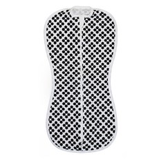 Natura Organic 印花拉鍊舒適包巾 L號