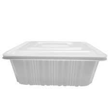 투고팩 사각찜용기 2400ml sb-290 + 뚜껑, 15개, 1세트