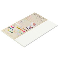 paperculture 雙面壓花紙 達文西壓花 No1 白色 B4, 30個