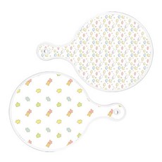 Roem Design 圓形托盤砧板 2入 粉彩夜空套組, 粉彩夜空, 拼圖, 1套