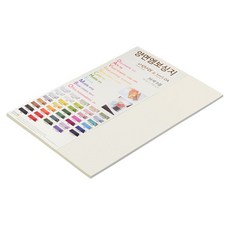 paperculture 雙面毛氈壓紋紙 達文西壓紋 8開 No 52 奶油色, 25枚入