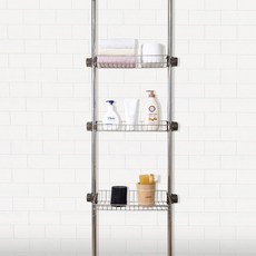 True Life 浴室不銹鋼 400 擱板 3 步, 混色, 1個