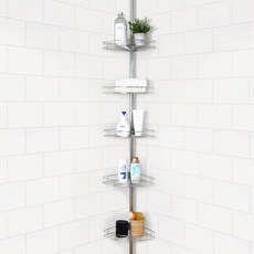 Cham生活浴室不鏽鋼轉角架 5層, 混色, 1個