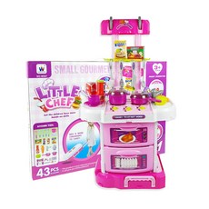 Wooto 三合一小廚師載體廚房遊戲, 混色