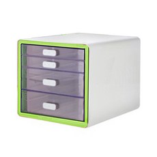 The Life迷你安哥拉文件整理箱, 4層, 綠色