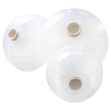 VISVIVA Lumen 微波爐蓋 3件組, 象牙白, 1個