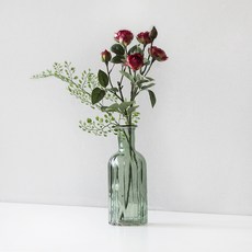 BLOOMING&ME 和諧綻放波綠色玻璃花瓶套組, 葡萄酒, 1組