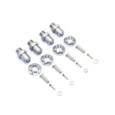 汽車F/R RC專用 鋁合金六角輪座 17mm 4入, GS, 1套