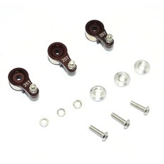 GPM ALUMINUM Servo Horn W Built RC서보혼, BR, 1세트