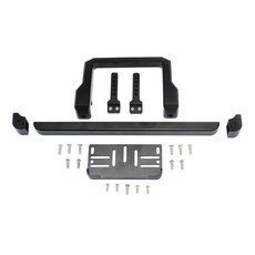 GPM RC1783 TRAXXAS TRX4 合金前刷保險槓 RC 汽車保險槓 22p 套組, BK, 1套