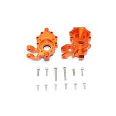 GPM RC1428 ALUMINUM FRONT KNUCKLE ARMS RC바디 액세서리 14p세트, OR, 1세트