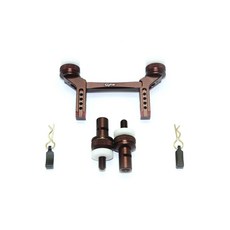 GPM RC1764鋁製前+後磁吸車身支柱懸吊系統RC零件, BR, 1套