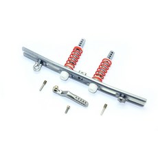 GPM RC1789鋁製後保險桿緩衝器+D-RINGS+拖車鉤 RC車後保險桿 5件組, GS, 1套