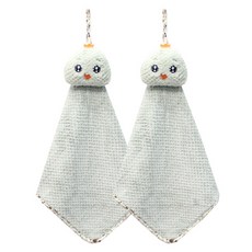 H Ground 咕咕雞廚房毛巾, 綠色, 2個