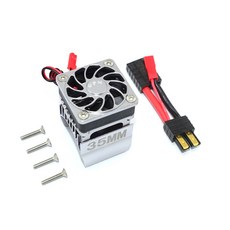 鋁製電機散熱冷卻風扇器 GPM RC1412 TRX4 35mm 6入組, GS, 1套