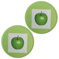 고려합성 멜라민 냄비받침, 풋사과, 2개입